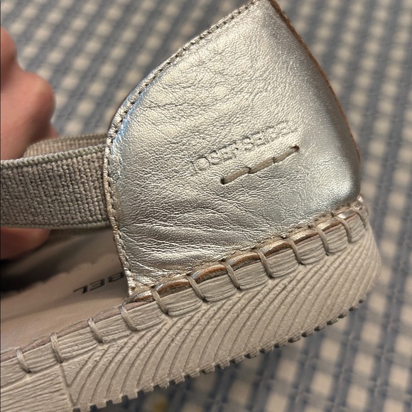 Joseph Seibel Sophie 44 leather pull on flat espadrille - Picture 11 of 13